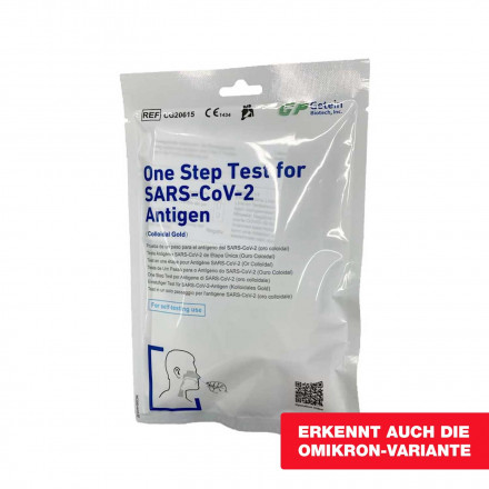 1er Pack SARS-CoV-2 - Antigen-Rapid-Schnelltest BfARM gelistet CE Test