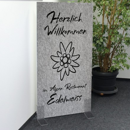 Schallschutzplatte 100 x 150 cm, Stärke 0,8 cm/0,7 Alpha weiß
