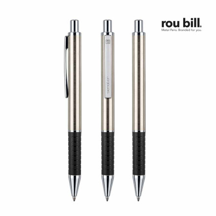 rou bill® Star Tec Steel  Druckkugelschreiber