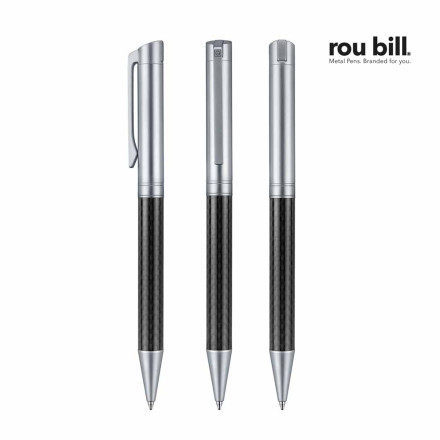 rou bill® Carbon Line Drehkugelschreiber