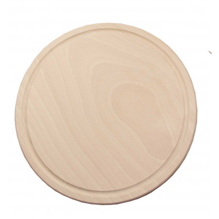 Schinkenteller mit Saftrille, 30,0 x 1,4 cm