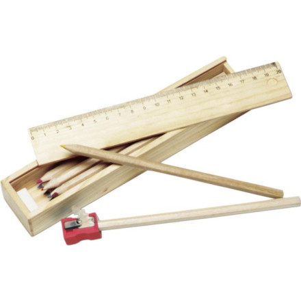 Buntstifte 12er Setin Holzbox 