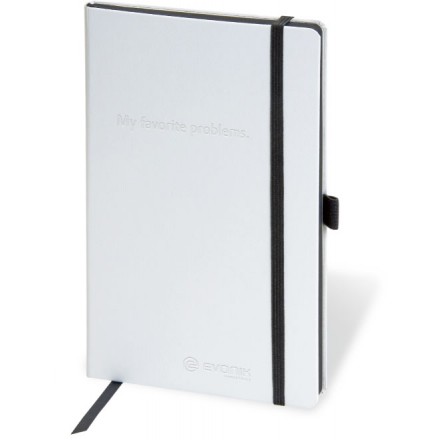 Notizbuch Kompagnon White kariert ca. A5