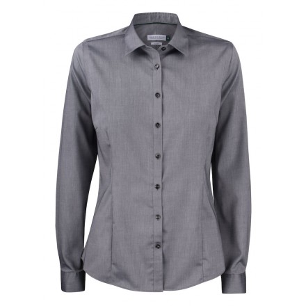 Green Bow 01 Woman Twill Damen Bluse