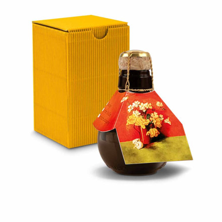 Origineller Sekt Blumengesteck - im Geschenkkarton, 125 ml