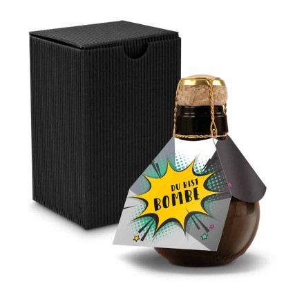 Origineller Sekt Du bist Bombe- im Geschenkkarton, 125 ml