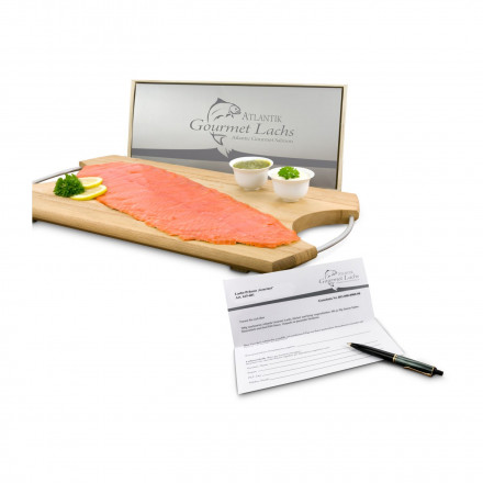 Lachs-Gutschein Gourmet | 300 g Atlantik Gourmet Lachs