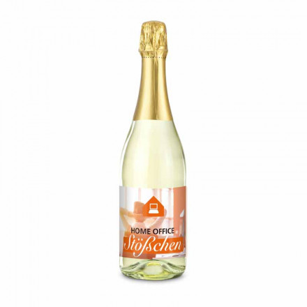 Sekt Cuvée - Flasche klar, 0,75 l
