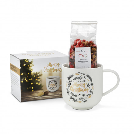 Weihnachtliche Teetasse