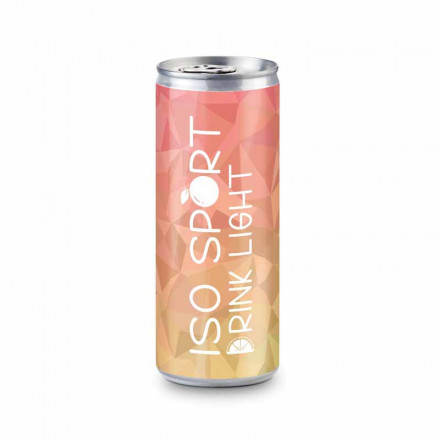 Iso Sport Drink light, 250 ml - Kleinmengen ab 24 Dosen | Standardetikett