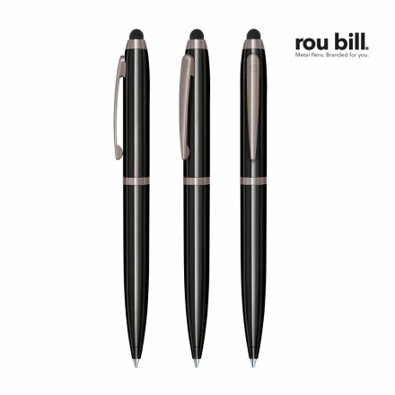 rou bill® Nautic Black  Drehkugelschreiber