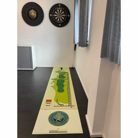 Indoor-Teppich/Abstandshalterung 4c bedruckt | 280 x 58 cm