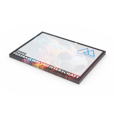 WM Haftnotiz 2026 | inkl. 4c. Werbeeindruck