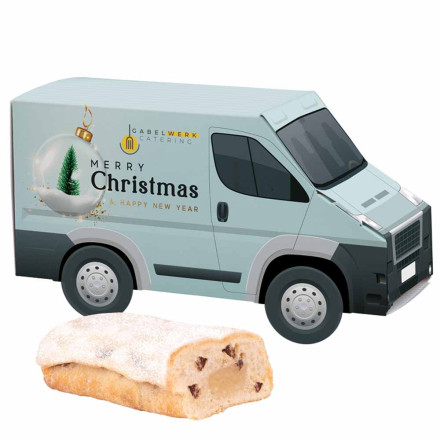 3D-Präsent Transporter Mini Christstollen