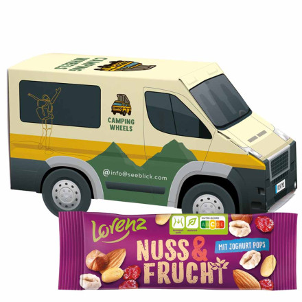 3D-Präsent Transporter Lorenz Nuss & Frucht