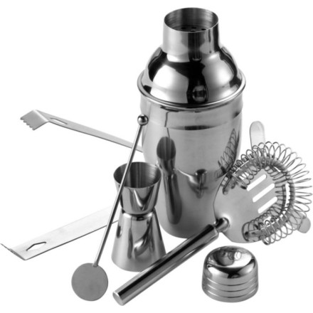 Cocktailshaker-Set aus Edelstahl