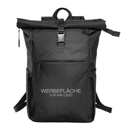 Rollup-Rucksack Simple || 16 l | rPET | inkl. Werbedruck