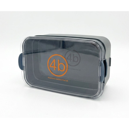 koziol Stakk Bentobox 2 l mit 4b Logo | Organic Bio-Circular