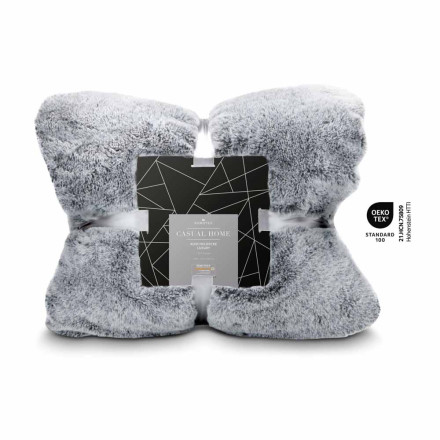Luxury Decke Fur-Feeling - 150 x 200 cm, 530 g/m²