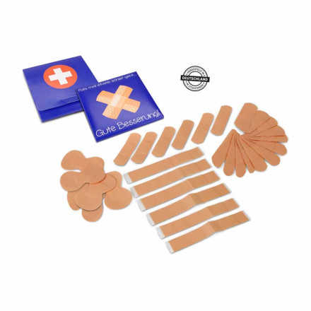 Pflaster-Set Leina XXL, 30-teilig - DIN 13157 oder DIN 13169 | ind. Werbedruck