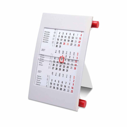 Tischdrehkalender Classic 2 | für 2 Jahre | 1-sprachig englisch
