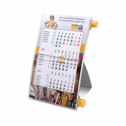 Tischdrehkalender Vision | für 2 Jahre | 6-sprachig