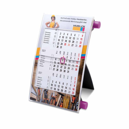 Tischdrehkalender Vision | für 2 Jahre | 1-sprachig englisch
