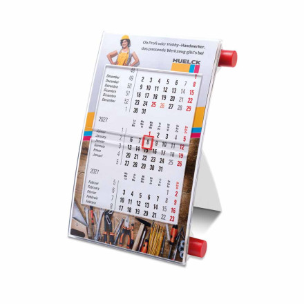 Tischdrehkalender Vision | für 2 Jahre | 1-sprachig belgisch