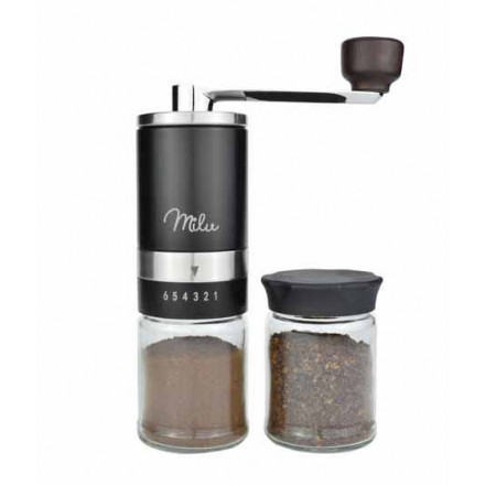 Milu Kaffemühlen-Set Edelstahl | Premium-Qualität