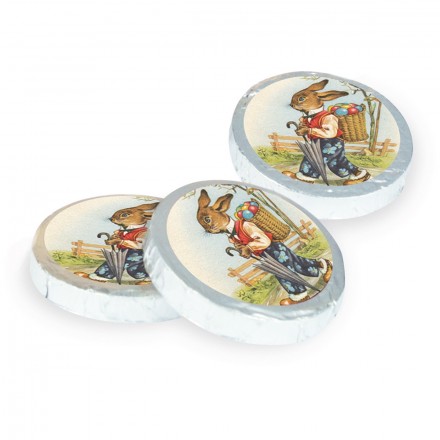 Nostalgie-Osterhasen-Taler Vollmilch | Preis auf Anfrage
