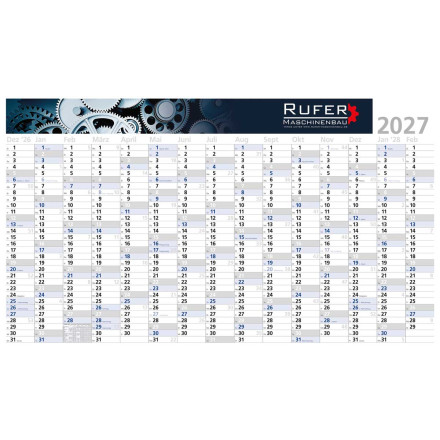 Wandplaner Jumbo | inkl. 4c-Druck