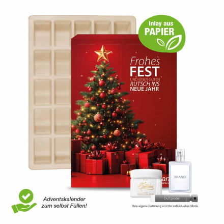 Adventskalender "Universal", Inlay aus Papier