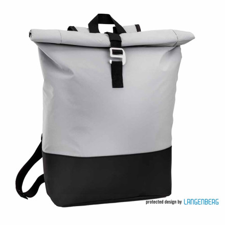 Rollup-Rucksack 14 l Füllmenge | stark reflektierend 