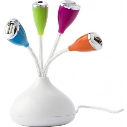 USB-Hub Retro aus ABS-Kunststoff