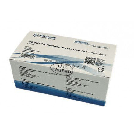 Newgene TOP Covid-19 5er Box Antigen-Schnelltest für Laien | BfArM | Preis pro Test