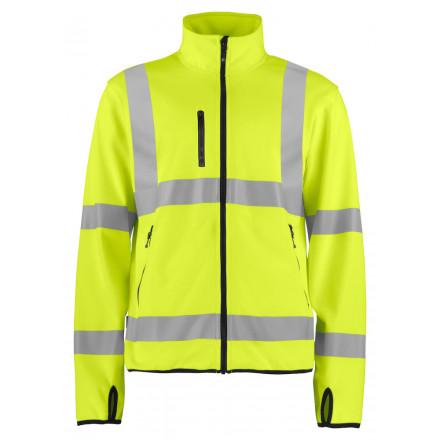 Leichte Softshell Jacke EN ISO 20471 KLASSE 3