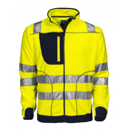 HV Fleece-Jacke EN ISO20471 Klasse 3/2