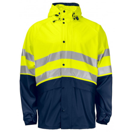 Regenjacke EN ISO 20471 KLASSE 3/2