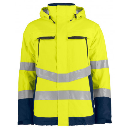 Gefütterte Jacke EN ISO 20471 KLASSE 3