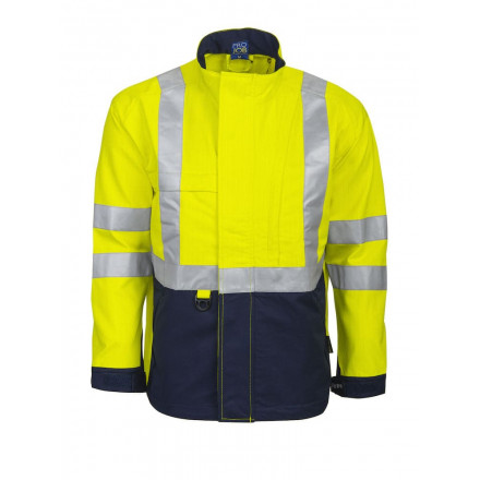 Ungefütterte, flammenhemmende Warnschutz-Jacke