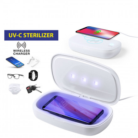 UV-C-Sterilisator-Box | Wireless Handy Charger
