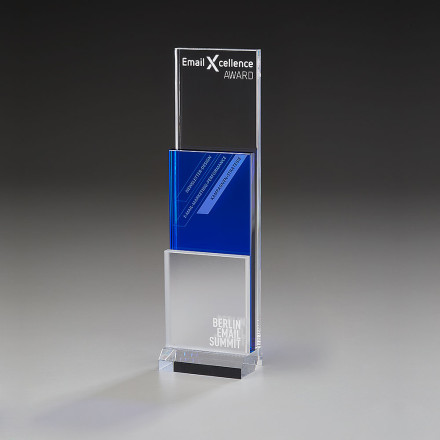 Acrylglas Trophäe Pokal Modern Spep Award | Made in Germany