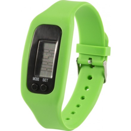 Schrittzähler Step mit Silikon Armband