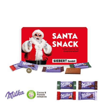 Milka Schokotäfelchen in Präsentbox