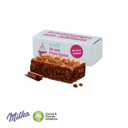 Milka Choco Brownie in Werbebox