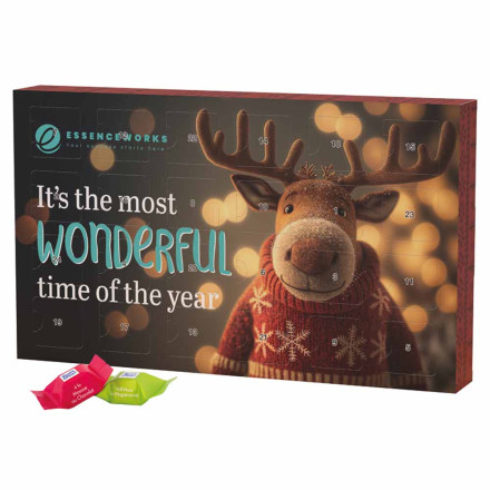 Adventskalender Eco L Ritter SPORT Schokowürfel