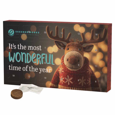Wachsender Adventskalender Eco L Papierblister 24 Samentütchen & Substrattabletten