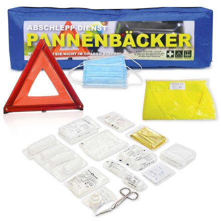 Kfz-Verbandstasche Safe Trio Digital mit individuellem Motiv