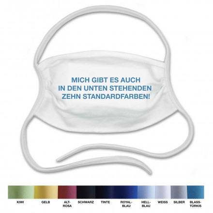Maske - Ganzer Arbeitstag | 4 Größen | Bestes Gefühl