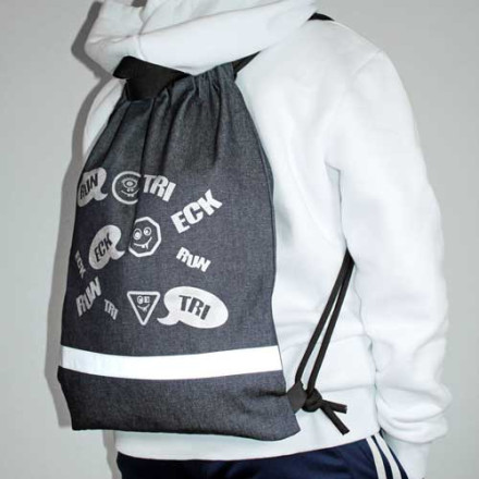 Jeans Bag Resack Recycling | inkl. Werbedruck